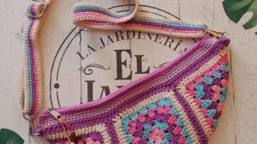 Crochet Granny Fanny Bag Pattern