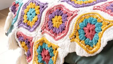 The Timeless Beauty of the Ornaments Crochet Blanket Pattern