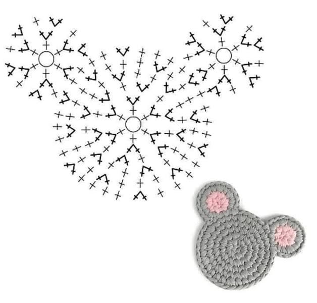 Crochet Teddy Bear Appliqué – Free Pattern & Tutorial