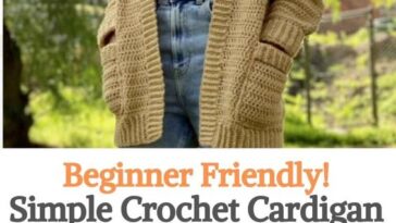 Crochet Cardigan for Beginners