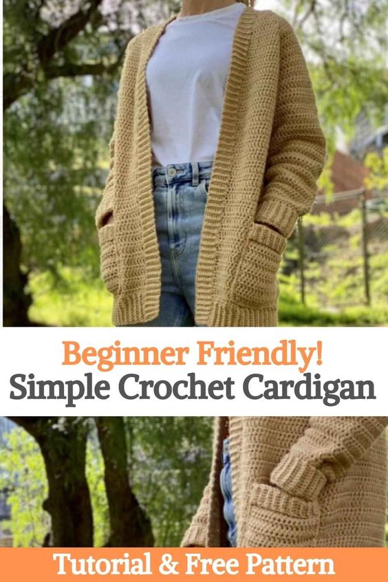 Crochet Cardigan for Beginners