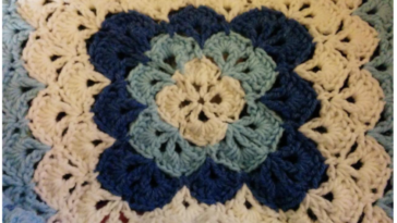 Shell Stitch Baby Blanket
